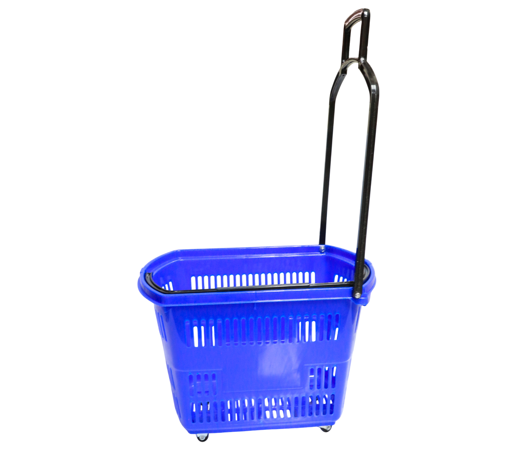 Handbasket With Handle & Castors