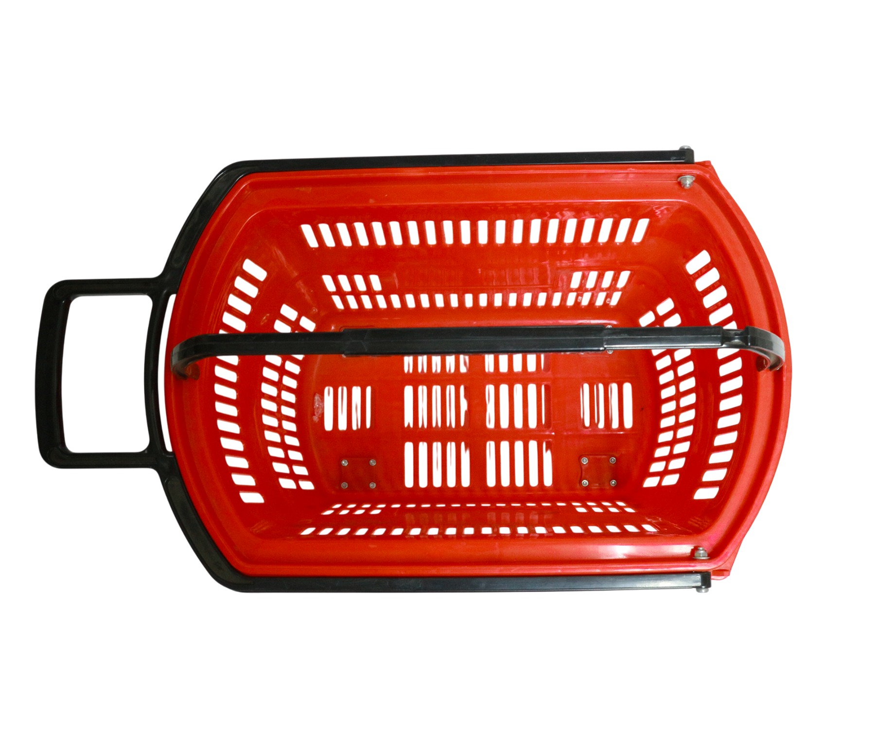 Handbasket With Handle & Castors